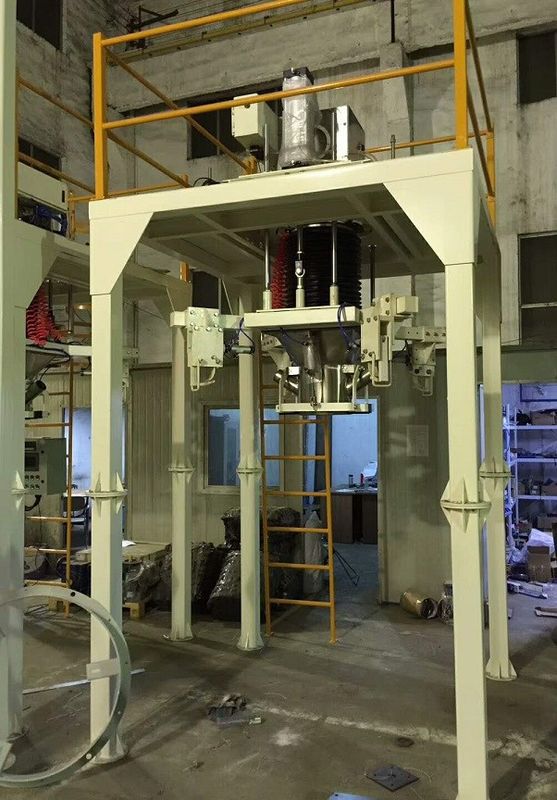 Paslanmaz Çelik Big Bag Dolum Makinesi Jumbo Torba Tartı Terazisi 2 Yıl Garanti